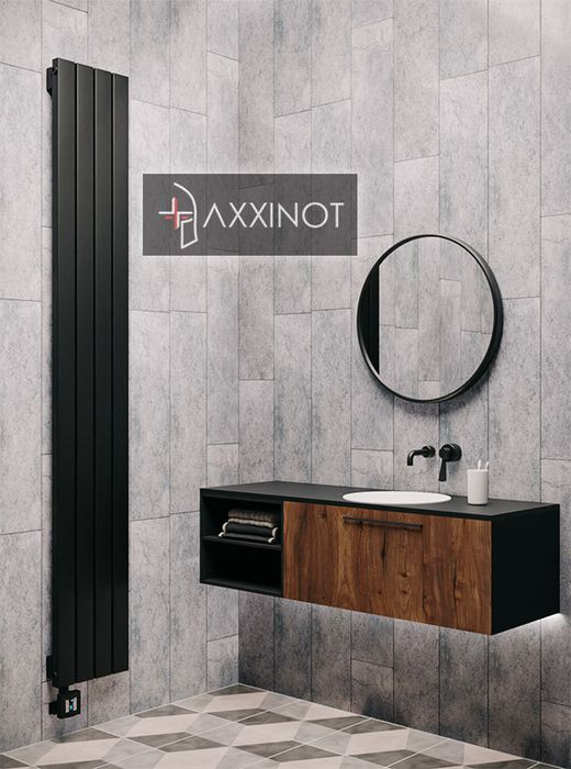 Axxinot Adero VE 2000 - вертикальный электрический трубчатый радиатор высотой 2000 мм