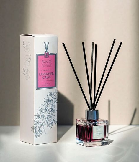 Можжевельник и лаванда, ароматический диффузор, Bago home