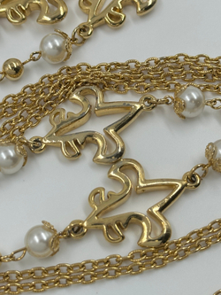 Цепь с декоративными вставками Fleur-de-Lys