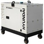 Электростанция дизельная с воздушным охлаждением HYUNDAI DHY 20000SE-3 в кожухе