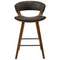 Полубарный стул Krone коричневый