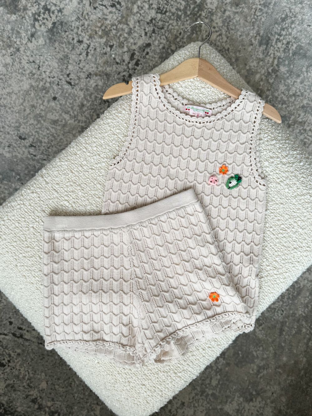 Хлопковый костюм Bonpoint, 128