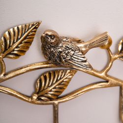 Вешалка настенная "Терра Гаэта" (с 3-мя крючками) Бронза