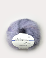 Пряжа для вязания Bella Color 883176, 75% мохер, 20% шерсть, 5% полиамид (50г 145м Дания)