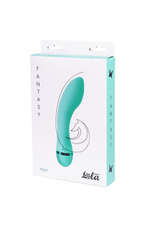 Изогнутый вибратор для G-стимуляции Fantasy FOXY (20 режимов) (Цвет: светло-мятный)