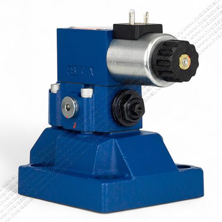 DBW30B2-5X/200CG24N9K4 - Предохранительный клапан Ду32 с давлением настройки до 200 бар, управление - X и Y - внутренние с разгрузкой B = открыт с электроуправлением G24