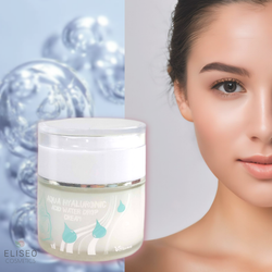 Elizavecca Крем для лица увлажняющий гиалуроновая кислота Aqua Hyaluronic Acid Water Drop, 50 мл