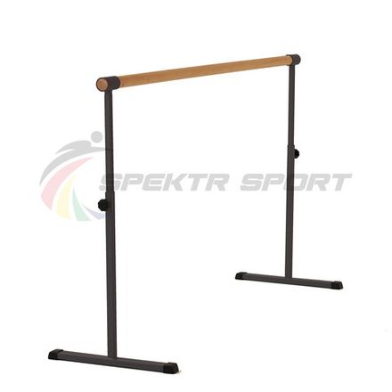 Переносной хореографический станок однорядный регулируемый Аллегро Дуб