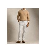 Фактурный хлопковый свитер с круглым вырезом Polo Ralph Lauren