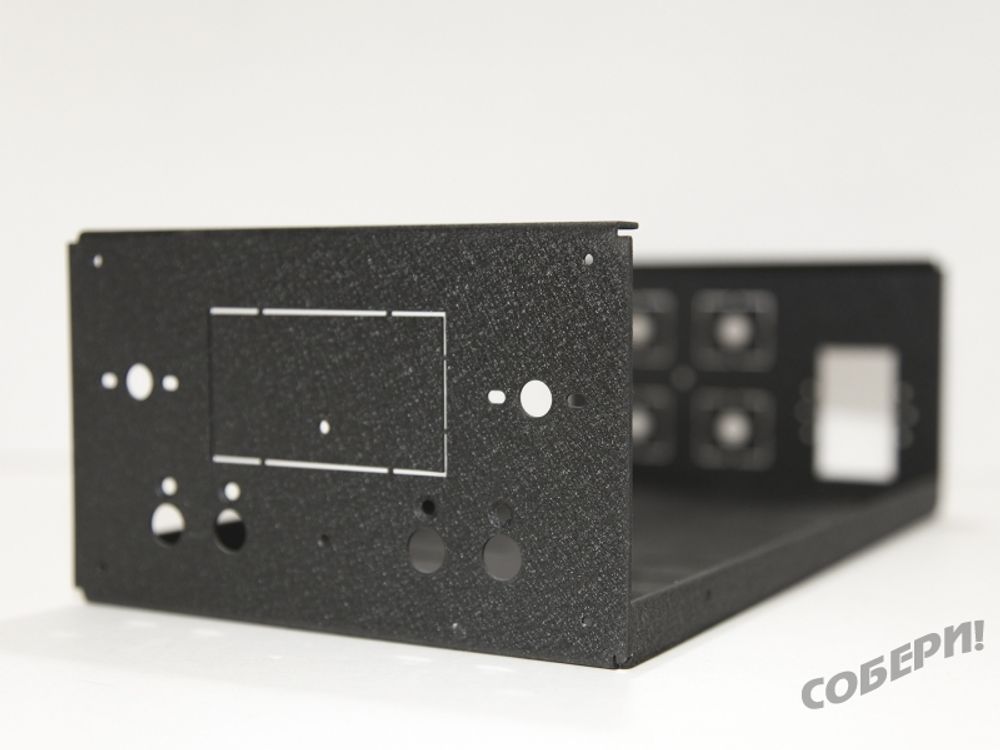 300 х 165 х В105 мм корпус "300.21" для сборки фонокорректора, усилителя для наушников, источника питания, транзисторного усилителя
