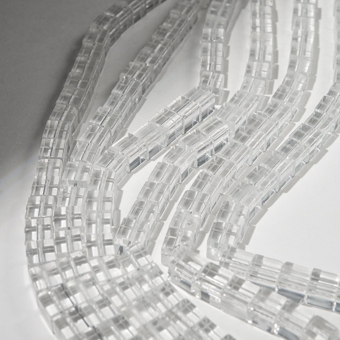 Горный хрусталь (имитация), 8,5мм, куб