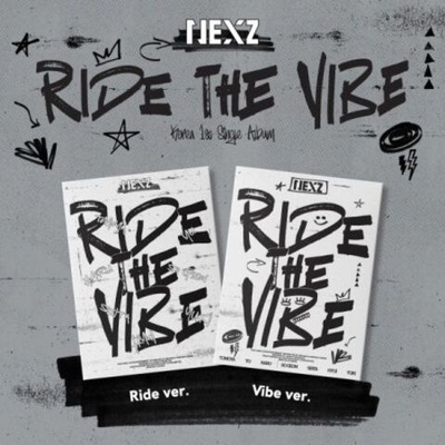 Альбом NEXZ - RIDE THE VIBE Korea 1st Single Album RANDOM Version
