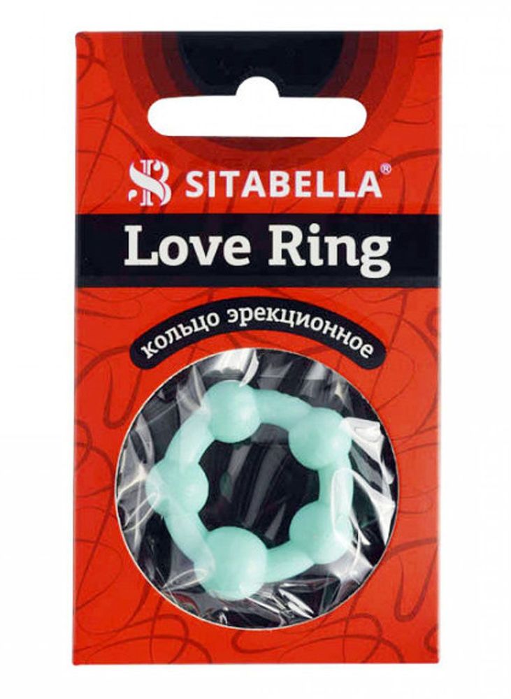 Эрекционное кольцо Sitabella Love Ring с 5 бусинами Эрекционное кольцо Sitabella Love Ring с 5 бусинами
