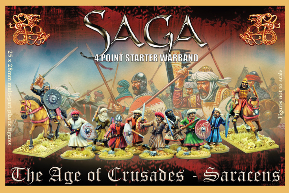 GBP19  Plastic Saracen Starter Warband (4 points)