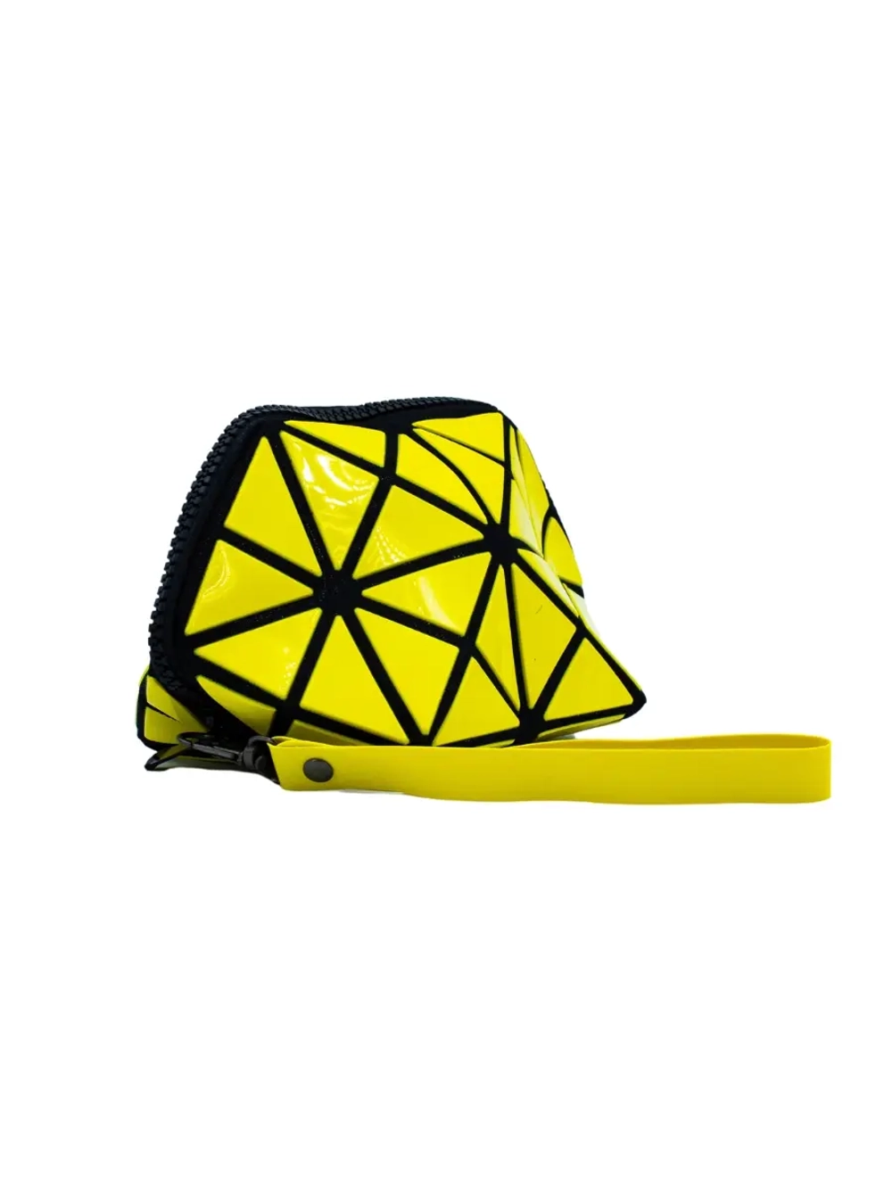 COSMETIC BAG - РОМБОВИДНАЯ КОСМЕТИЧКА ПЕНАЛ ЖЕЛТАЯ COSMETIC BAG YELLOW, 1 ШТ.