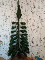 Ель половинка "Эльза" пристенная-угловая (пвх) от 1,5 м до 2,1 м