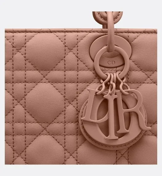 Сумка Dior Lady Dior My Abcdior розовый