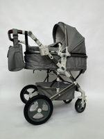 Коляска-трансформер с сумкой 2 в 1 Luxmom 518-SW