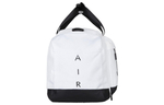 Jordan Polyester Luggage Bag Travel Bag Unisex White