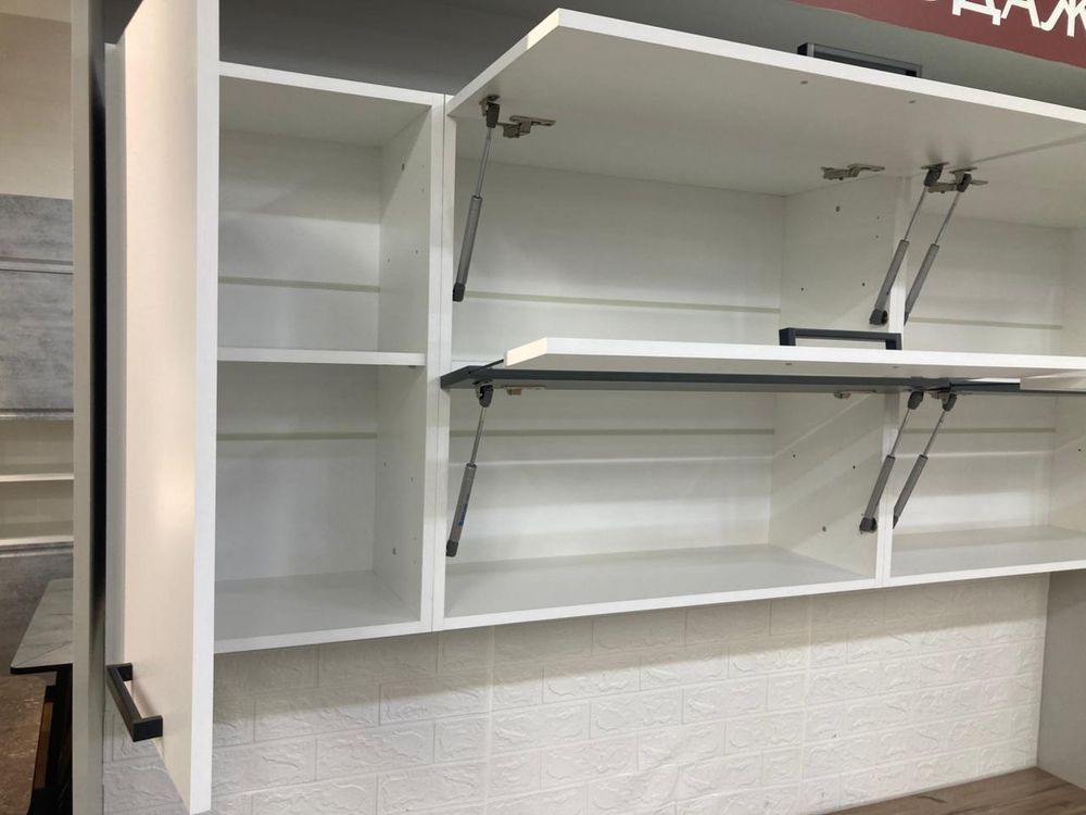 Кухня Монтана белый/графит/дуб кера 2,0м