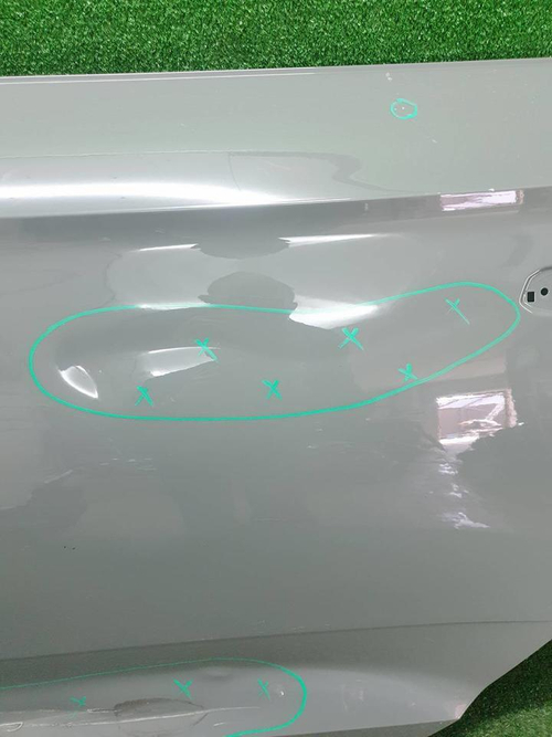 Дверь задняя левая Audi A5 2 8W (2016-н.в.) (В пленке)