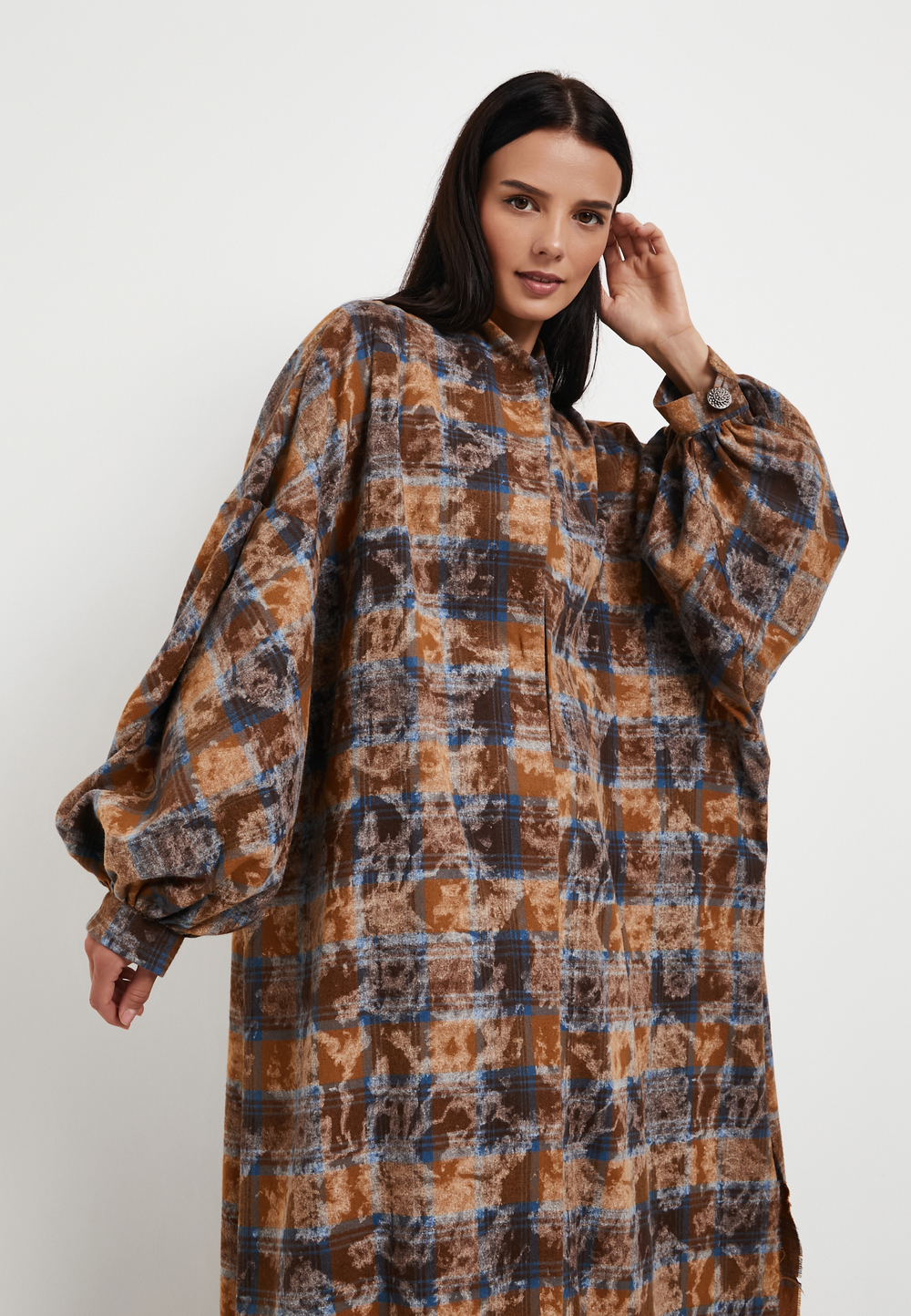 Рубашка Кардиган песочный