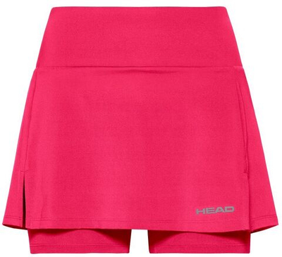 Теннисная юбка Head Club Basic Skort - Pink