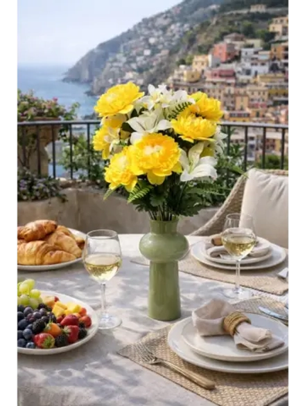 Премиальный букет искусственных цветов