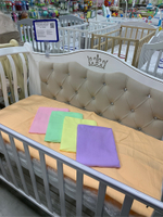 Набор пеленок фланель однотонные ( 5 штук ) 90*120 см (ИП Людин А.В.)