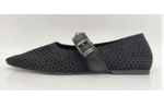 BIJOUX SS25-M-150587-001 black-25L Женские балетки летние