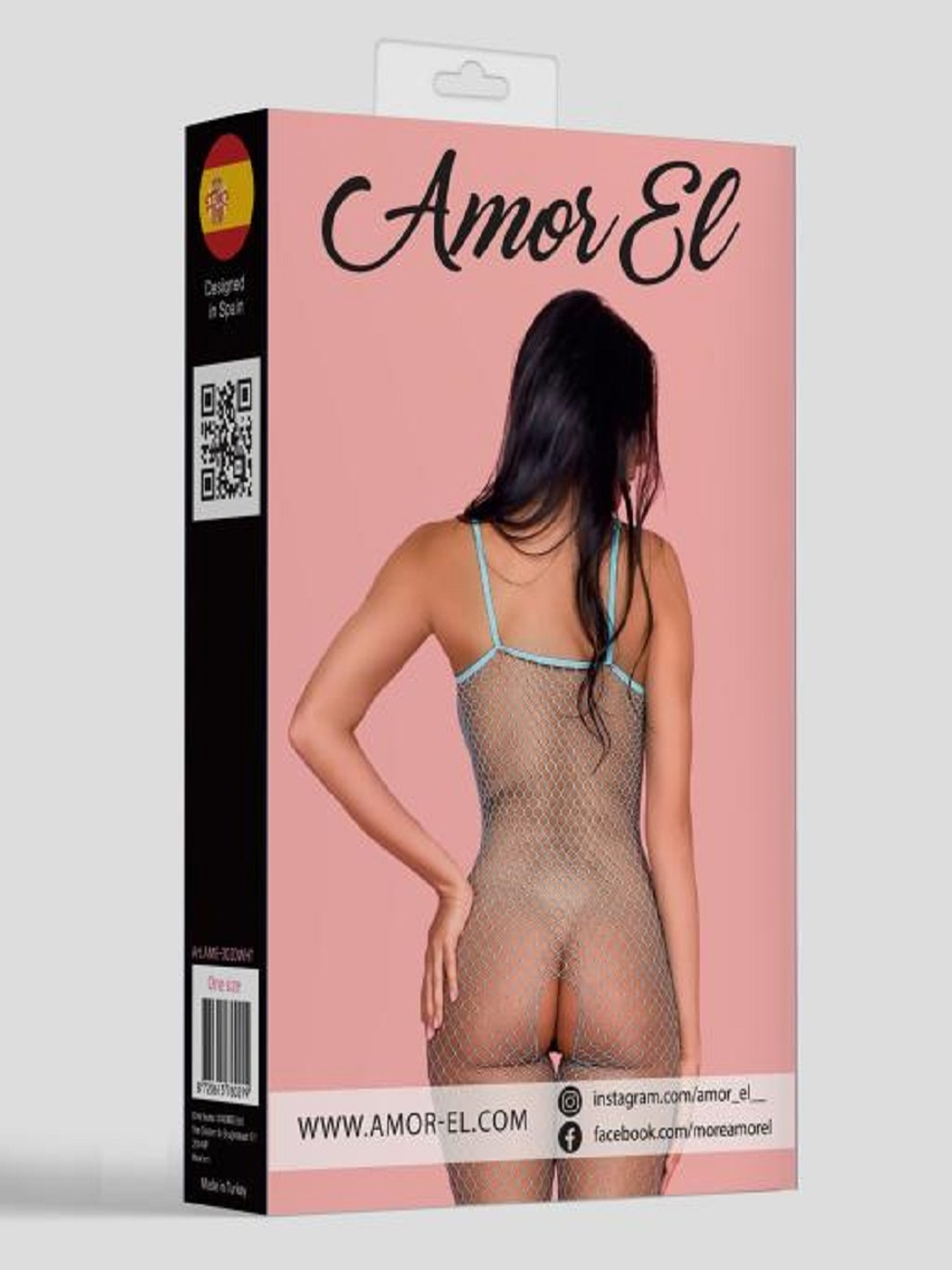 Боди-комбинезон с доступом Cielo голубой S/L