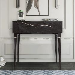 Консоль Арт Колор leaves Классик Сильвер Терпкий коричневый