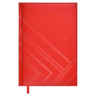 Ежедневник недатированный А5 160л. красный кожзам "ESCALADA. #ИЛОН МАСК" (Феникс+)