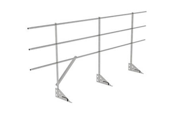 Кровельное ограждение Fachmann KO/SK/1200-3-3000 Фальцевый крепеж