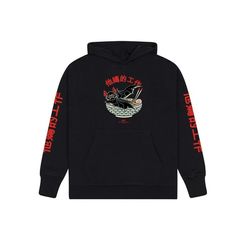 Худи OLDY Bat, черный