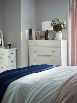 IKEA TONVIS  (ИКЕА ТОНВИС)  -  Настольная лампа, тонированное стекло/белый, 52 см