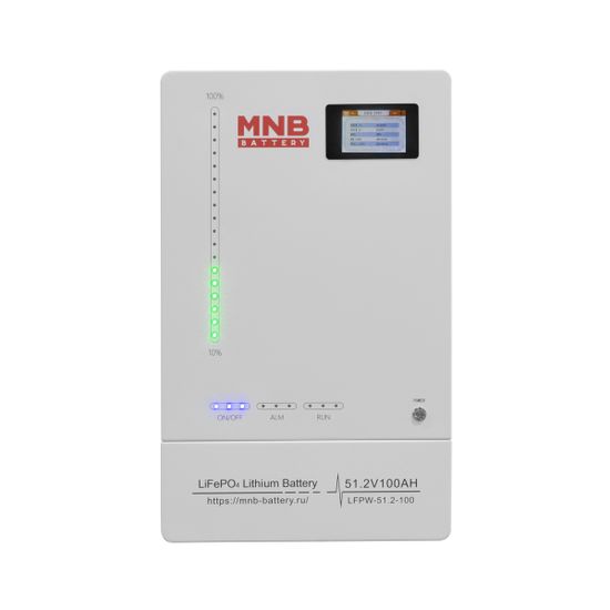 Аккумулятор MNB Литий-железо-фосфатный (LiFePO4 с BMS) FPW 51,2-100 LCD Touch