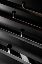 Полотенцесушитель электрический 2-трубы квадратный CHROME