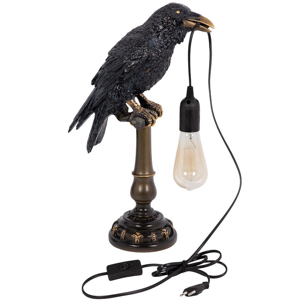 Светильник бытовой Ворон Рэйвен Черный Пепел Бронза