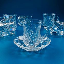 Lenardi 588-641 Чайный набор 12пр. 130мл в под.уп.(х8)Стекло