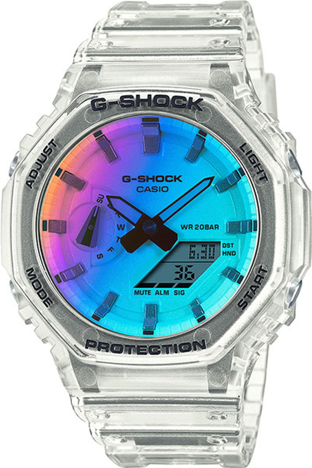 Мужские наручные часы Casio Collection GA-2100SRS-7A