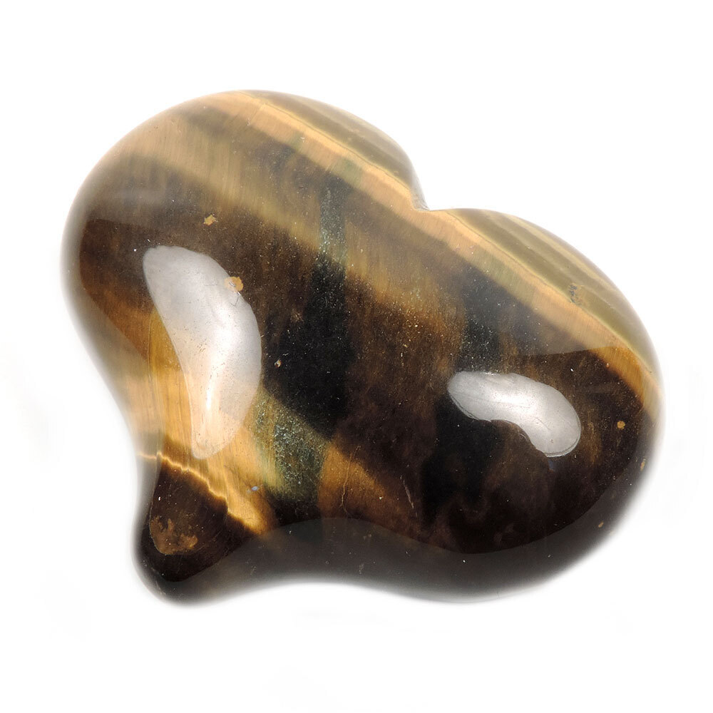 Сердце 40мм тигровый глаз 28.8