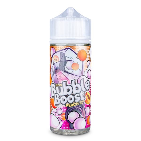 Купить Жидкость Cotton Candy Bubble Boost - Peach 120 мл