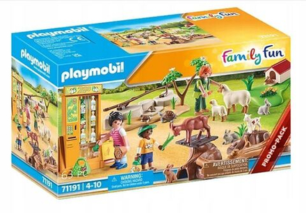 Конструктор Playmobil Family Fun - Мини-зоопарк с животными - Плеймобиль 71191