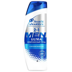 Head&Shoulders Шампунь для волос мужской Men Ultra Комплексный уход 2в1, 400 мл (59919)