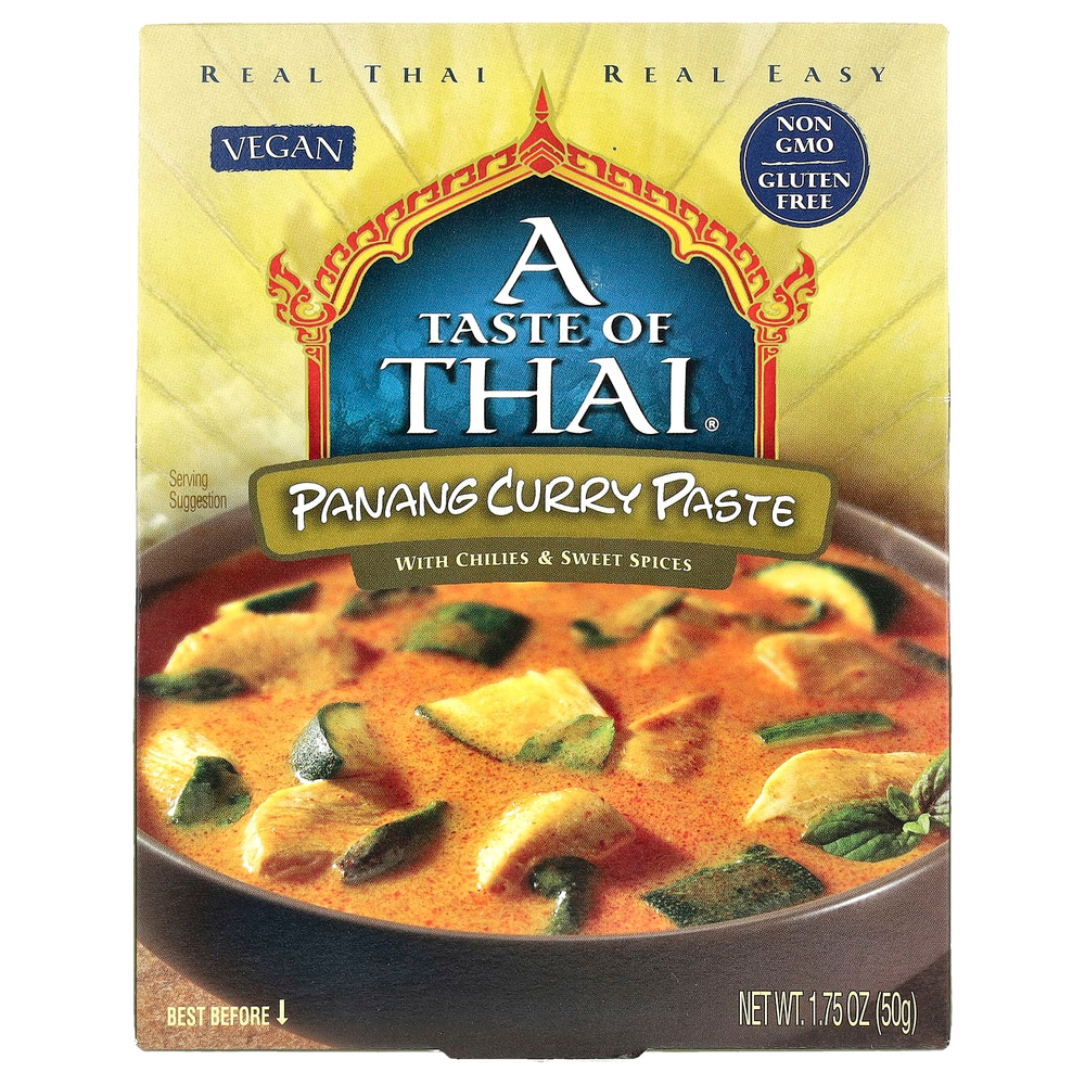A Taste Of Thai, пананг, паста карри, 50 г (1,75 унции)