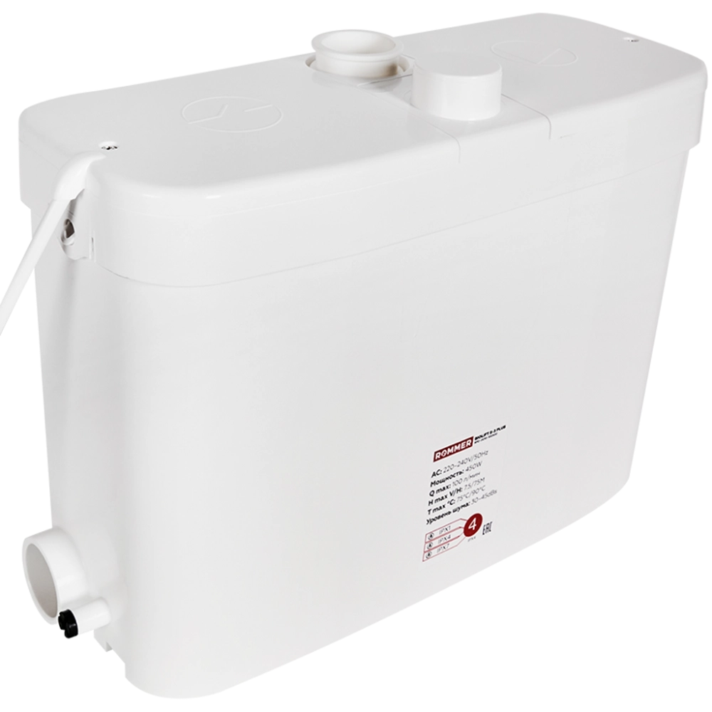 Канализационная насосная установка ROMMER BIOLIFT S-3 PLUS, 3х40 мм RPD-0010-100500