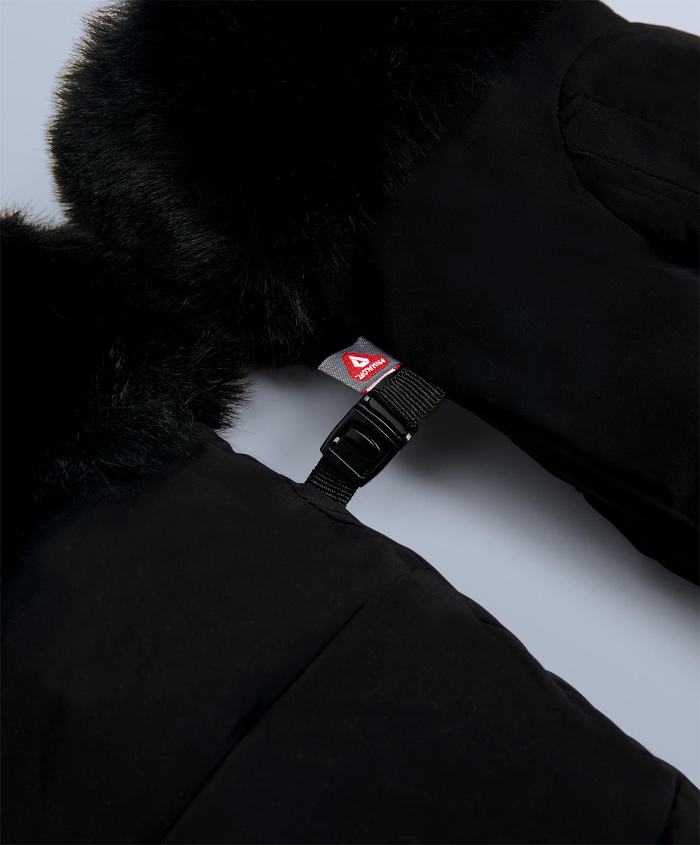 Oysho Технические варежки SKI Primaloft®, черный