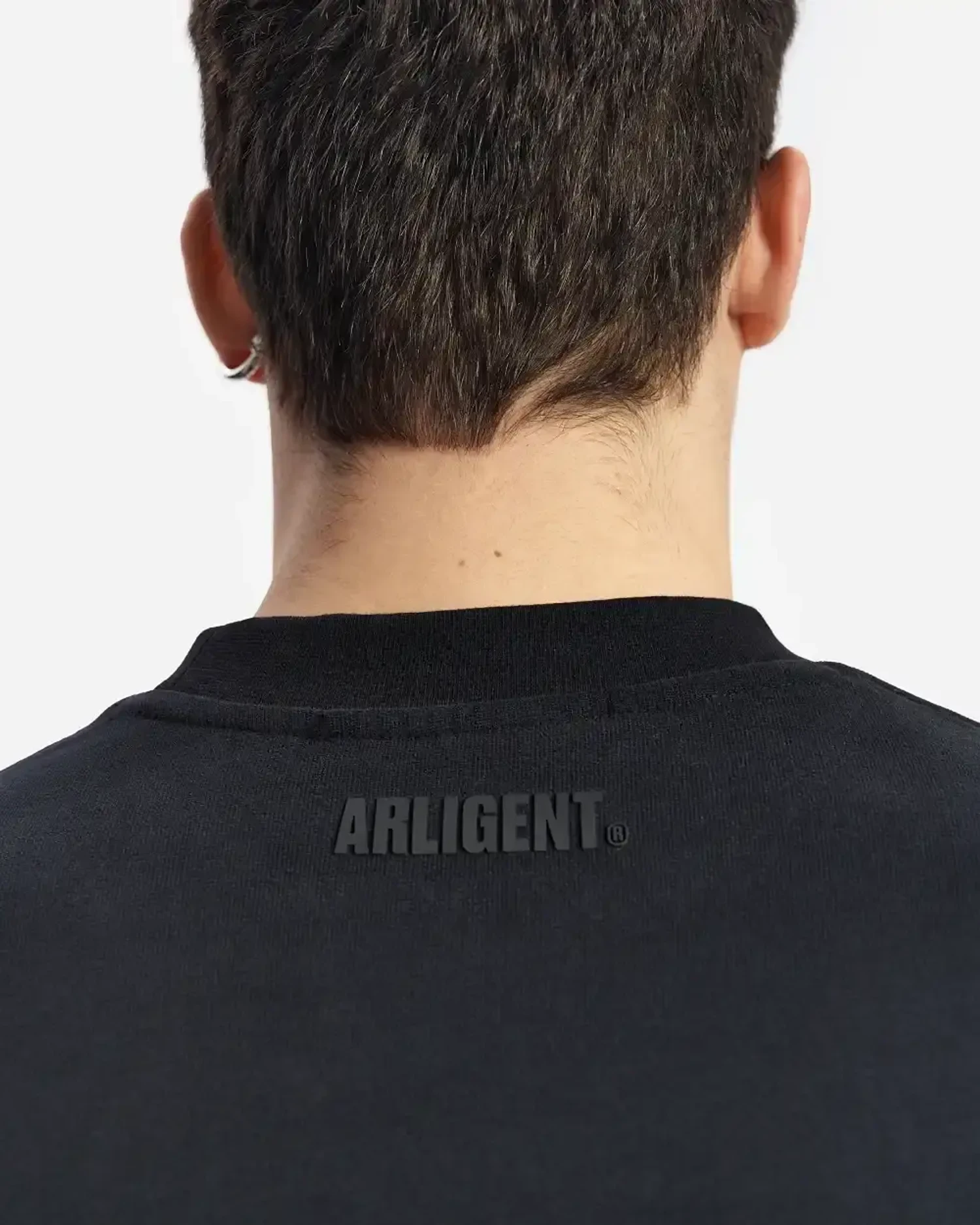 Футболка базовая из хлопка черная