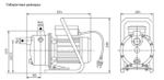 Одноступенчатый горизонтальный насос WJ-203-EM
